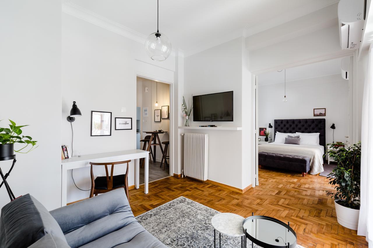 Classy Luminous 1Bd Apartment In Kolonaki By Upstreet Athen Eksteriør bilde