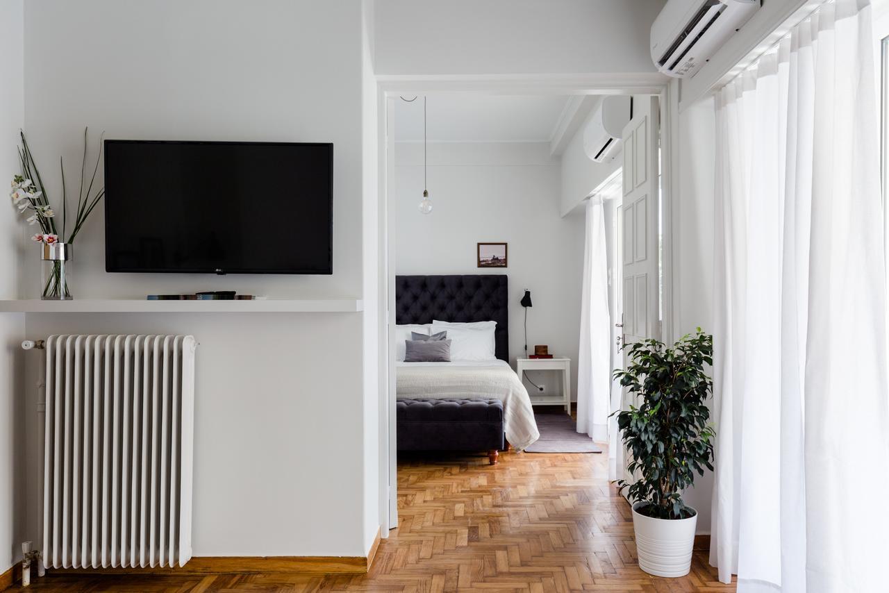 Classy Luminous 1Bd Apartment In Kolonaki By Upstreet Athen Eksteriør bilde